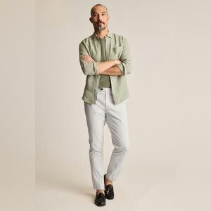 Bonobos Slim Fit Primo Chino in Oyster Grey